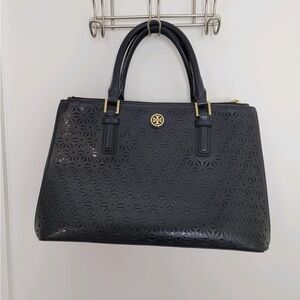 Tory Burch, brand new unused bag. Top handle and long crossbody strap